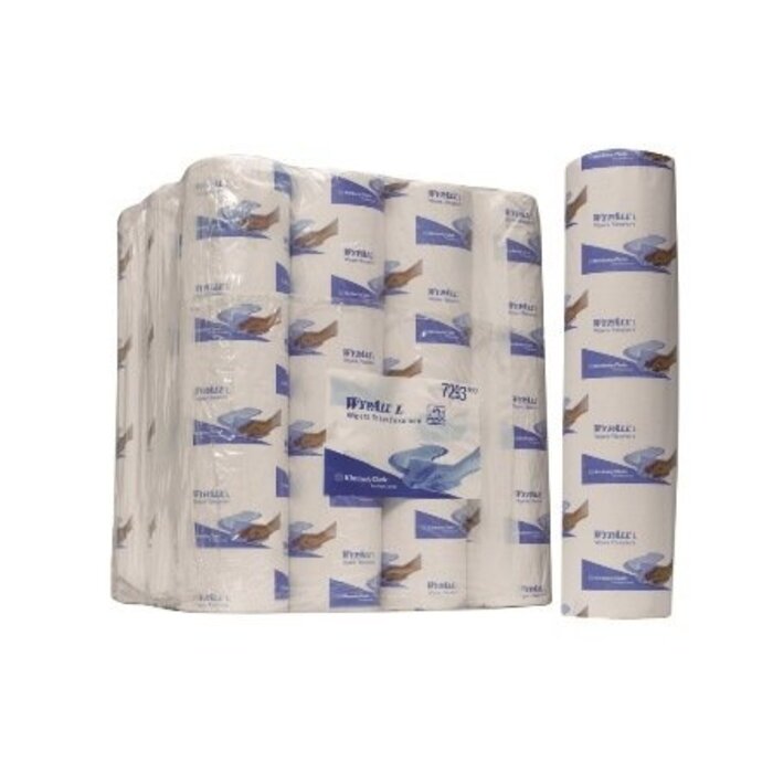 Kimberly Clark WYPALL* L20 Poetsdoeken - Kleine rollen - Wit