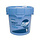 WETTASK* Poetsdoek Dispenser - Emmer - Blauw