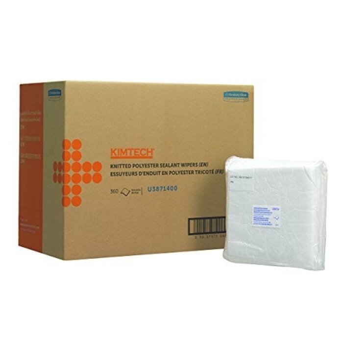 Kimberly Clark  KIMTECH* AUTO Sealant Poetsdoeken - ongevouwen - Wit