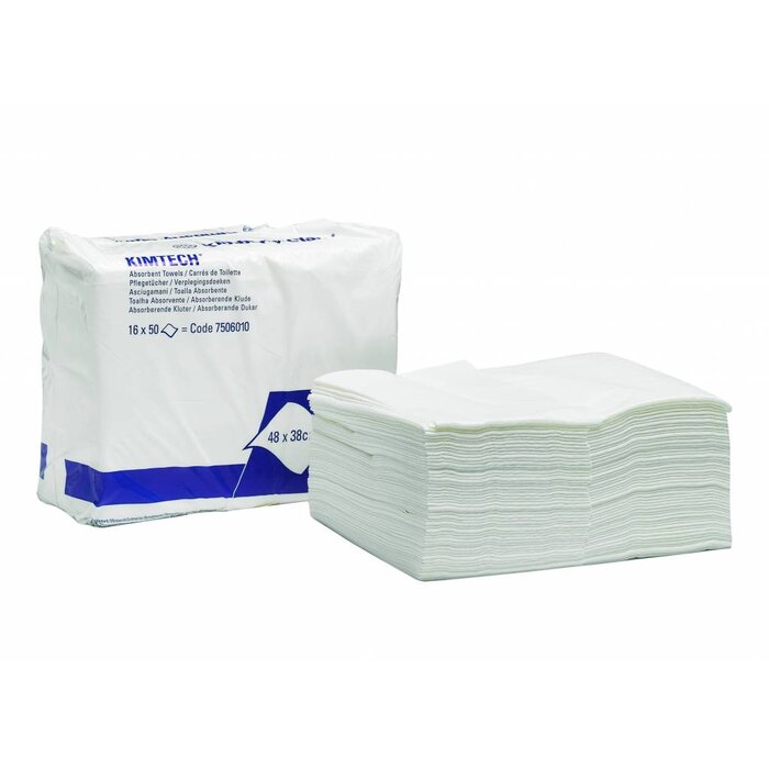 Kimberly Clark KIMTECH* Absorberende handdoeken - Z gevouwen - Wit