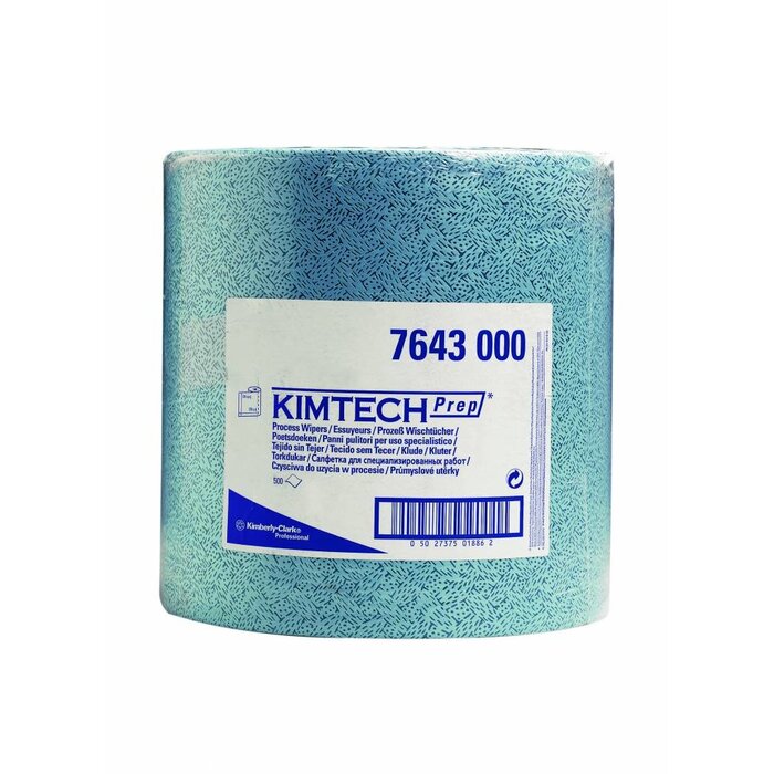 Kimberly Clark KIMTECH* Poetsdoeken - grote rol - Blauw