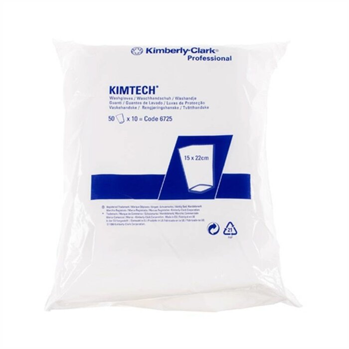 Kimberly Clark  KIMTECH* Washandje - Wit