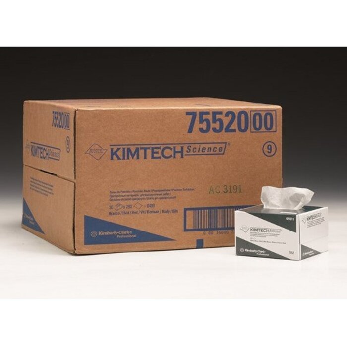 Kimberly Clark  KIMTECH SCIENCE* Reinigingsdoekjes voor precisiewerk - Klein - Wit