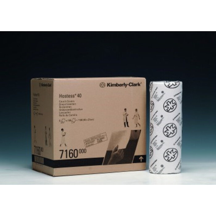 Kimberly Clark  HOSTESS* 40 Onderzoekbankrollen - Wit