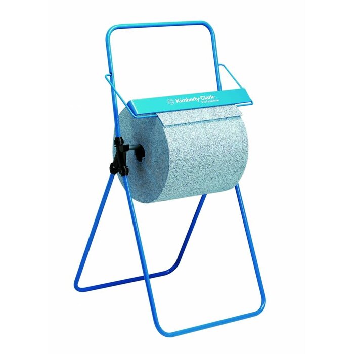Kimberly Clark KIMBERLY-CLARK PROFESSIONAL* Poetsdoeken Vloerdispenser - grote rol - Blauw