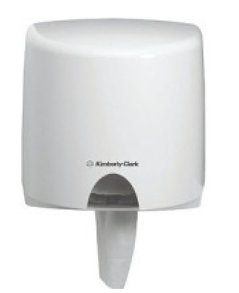 Kimberly Clark AQUARIUS* Poetsdoek Dispenser - Centrefeed Rol - Wit