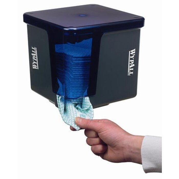 Kimberly Clark WYPALL* Poetsdoek Dispenser - Kwartgevouwen - Grijs