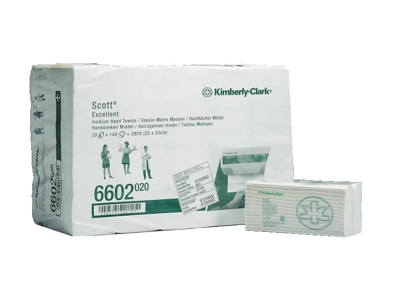 Kimberly Clark SCOTT® EXCELLENT Handdoeken - C gevouwen / Medium - Wit