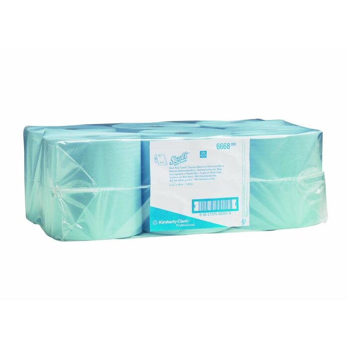Kimberly Clark SCOTT® Handdoeken - Rol - Blauw
