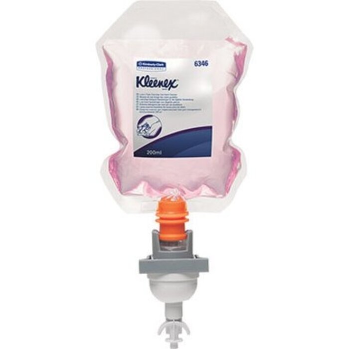 Kimberly Clark KLEENEX® Luxe foam handreiniger voor dagelijks gebruik - zak / 200ml - Roze