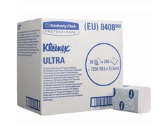 Kimberly Clark KLEENEX® ULTRA Toilettissue - Gevouwen / 200 - Wit
