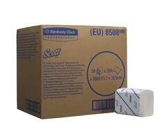 Kimberly Clark SCOTT® 36 Toilettissue - Gevouwen / 250 - Wit