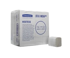Kimberly Clark HOSTESS* 32 Toilettissue - Gevouwen / 500 - Wit