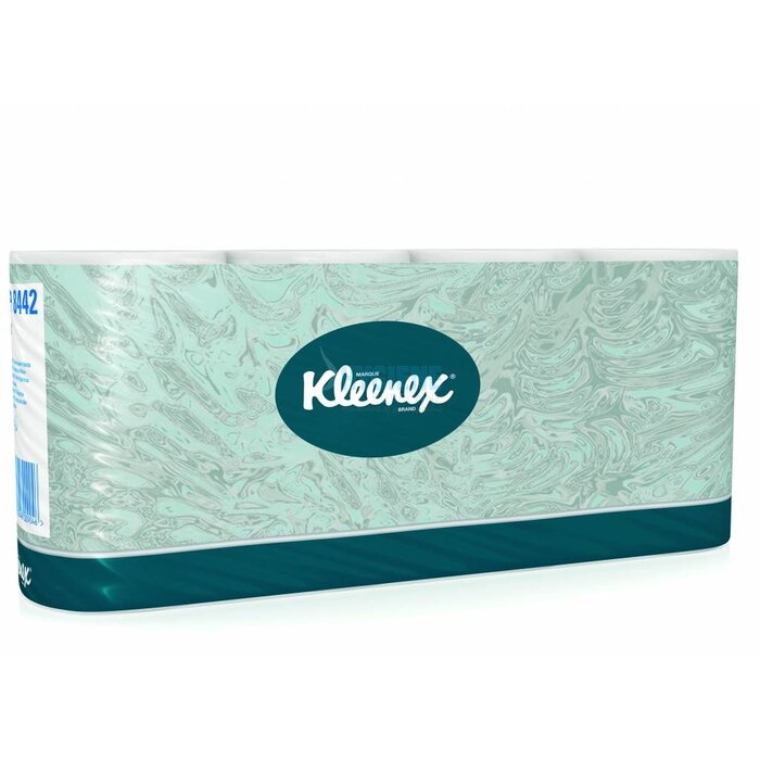 Kimberly Clark KLEENEX® Toilettissue Rollen - Standaard / 350 - Wit