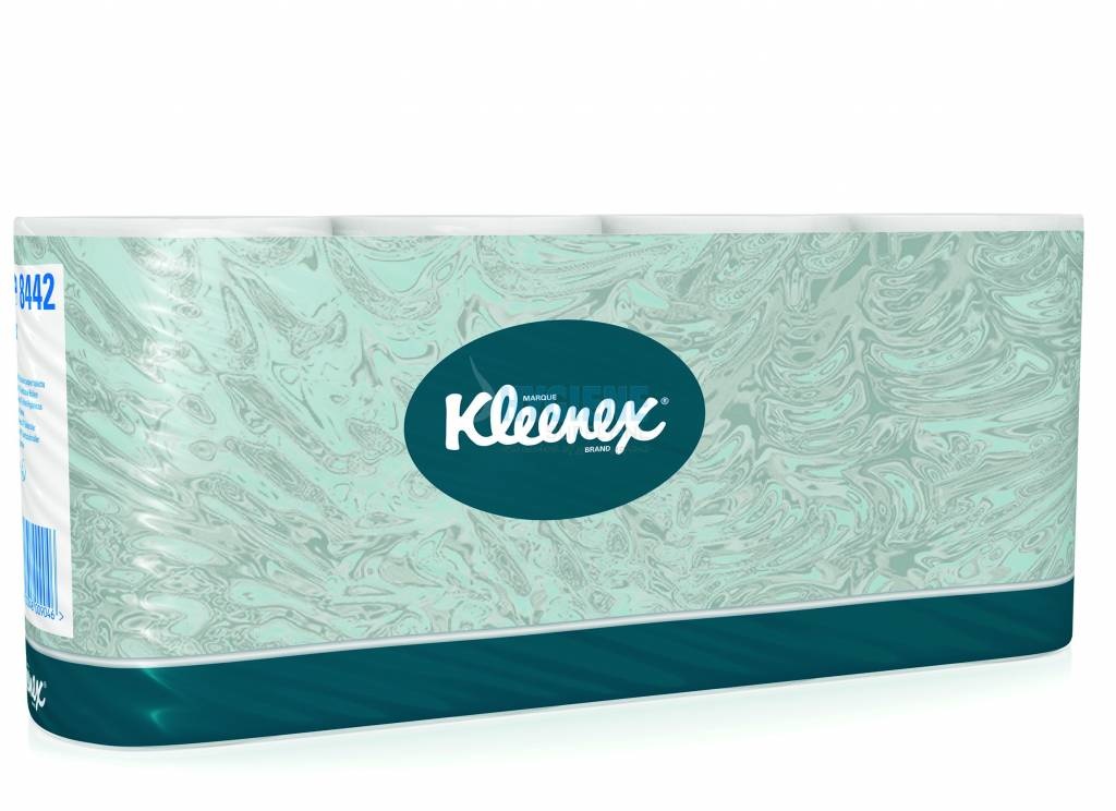 Kimberly Clark KLEENEX® Toilettissue Rollen - Standaard / 350 - Wit