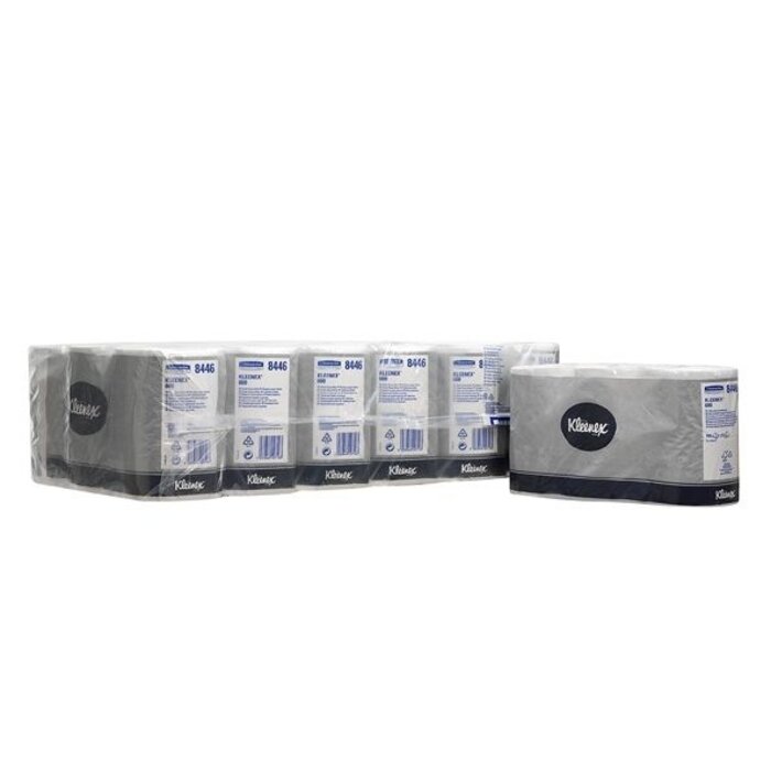 Kimberly Clark KLEENEX® Toilettissue Rollen - Kleine rollen / 600 - Wit