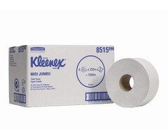 Kimberly Clark KLEENEX® Toilettissue - Midi Jumbo / 250 M / 78 - Wit