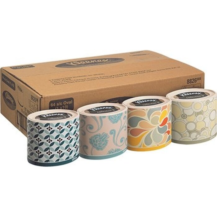 Kimberly Clark  KLEENEX® Facial Tissue - Ovale doos - Wit