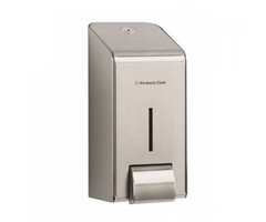 Kimberly Clark KIMBERLY-CLARK PROFESSIONAL* Handreiniger Dispenser - Cassette / 1 Ltr - Roestvrij staal