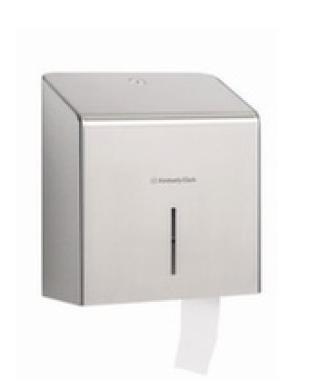 Kimberly Clark KIMBERLY-CLARK PROFESSIONAL* Toilettissue Dispenser - Mini Jumbo - Roestvrij staal