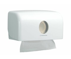 Kimberly Clark AQUARIUS* Gevouwen Handdoek Dispenser - MultiFold / Small - Wit