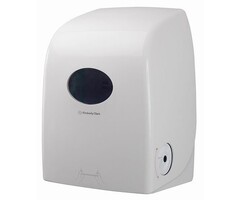 Kimberly Clark AQUARIUS* Rolhanddoekdispenser - 25 cm - Wit
