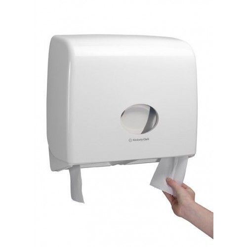 Kimberly Clark AQUARIUS* Toilettissue Dispenser - Jumbo Non-Stop - Wit