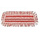 TASKI JM Ultra HD damp mop rood - 40 cm - 10 stuks