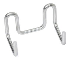 Johnson Diversey TASKI hulpmaterialenhaak dubbel - 2 stuks