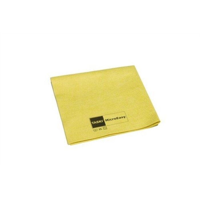Johnson Diversey TASKI MicroEasy reinigingsdoek - geel - 5 stuks