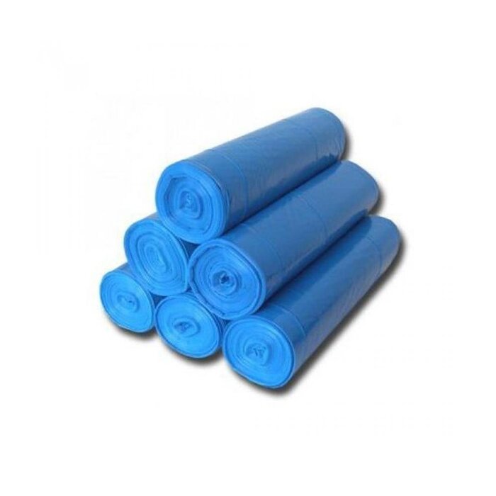 Johnson Diversey TASKI Afvalzakken 50x60 cm blauw - 30 liter - 40my LDPE - 20 rollen - 25 stuks