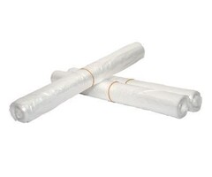 Johnson Diversey TASKI Afvalzakken 60x60 cm transparant - 40 liter - 8my HDPE - 10 rollen - 100 stuks