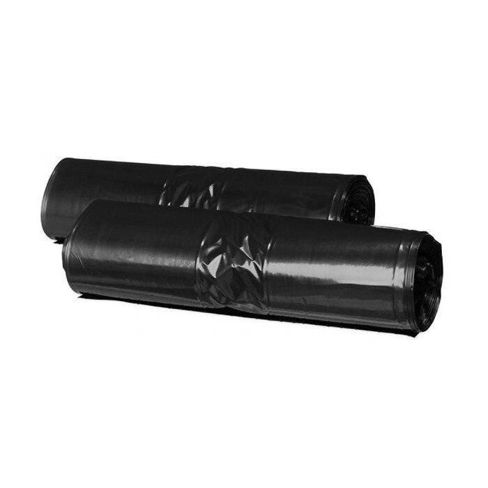 Johnson Diversey TASKI Afvalzakken 100x57 cm zwart - 75 liter - 23my LDPE - 10 rollen - 10 stuks