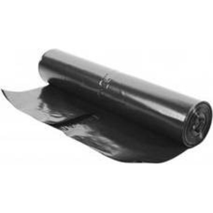 Johnson Diversey TASKI Afvalzakken 75x115 cm zwart - 135 liter - 55my LDPE - 12 rollen - 10 stuks