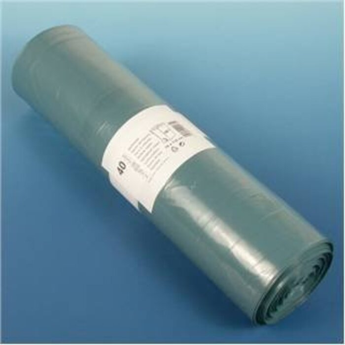 Johnson Diversey TASKI Afvalzakken 75x140 cm zwart - 200 liter - 50my LDPE - 20 rollen - 10 stuks