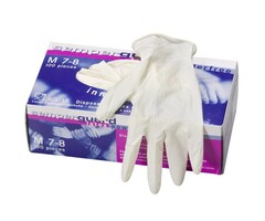 Johnson Diversey TASKI Handschoenen wegwerp Latex - S (6-7) - 100 stuks