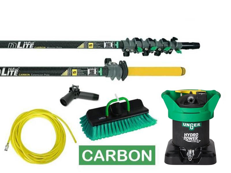 Unger Unger nLite Carbon Glas-set 10m + filter