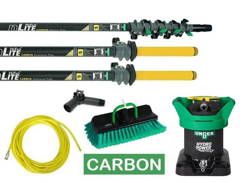 Unger Unger nLite Carbon Glas-set 13,50m + filter