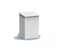 PlastiQline PlastiQline Afvalbak 15 liter wit