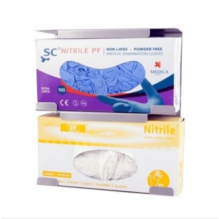 MediQo-line MediQo-line Handschoendispenser duo aluminium