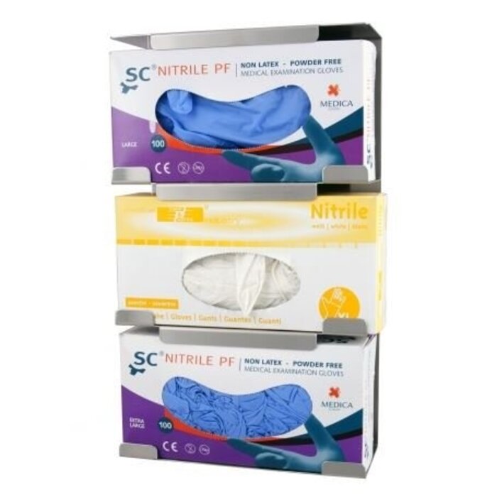 MediQo-line MediQo-line Handschoendispenser trio RVS