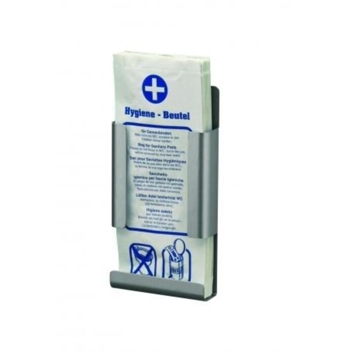 MediQo-line MediQo-line Hygienezakjesdispenser aluminium