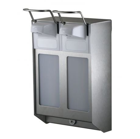 MediQo-line MediQo-line Zeep- & desinfectiemiddeldispenser 500 ml KB RVS