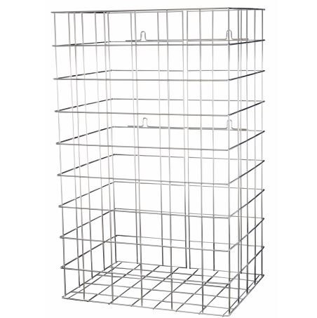 MediQo-line MediQo-line Afvalkorf alu-look 60 liter