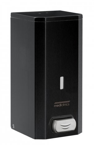 Mediclinics Mediclinics Zeepdispenser RVS zwart 1500 ml