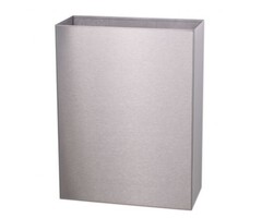 Dutch Bins Dutch Bins Afvalbak open 25 liter RVS