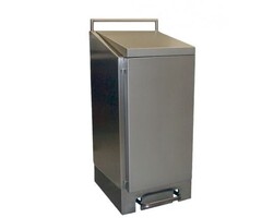 Dutch Bins Dutch Bins Afvalzakhouder RVS 120 liter