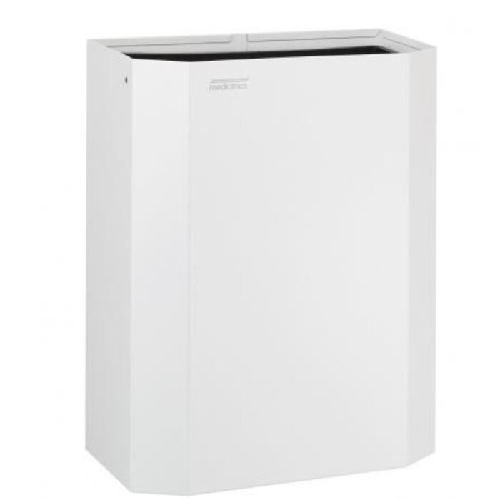 Mediclinics Mediclinics Afvalbak open 25 liter wit