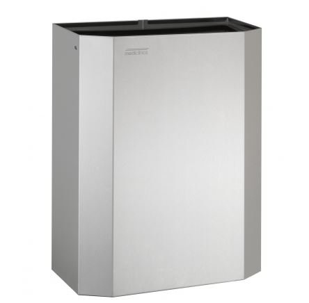 Mediclinics Mediclinics Afvalbak open 25 liter RVS