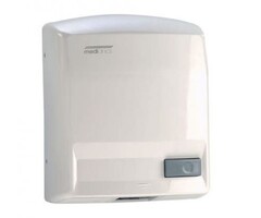 Mediclinics Mediclinics Handendroger wit drukknop